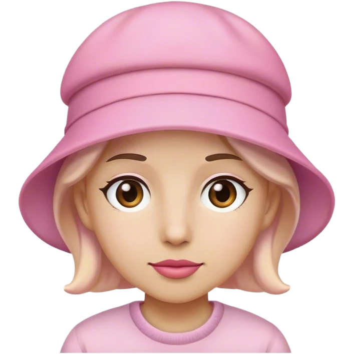 pink buyer emoji