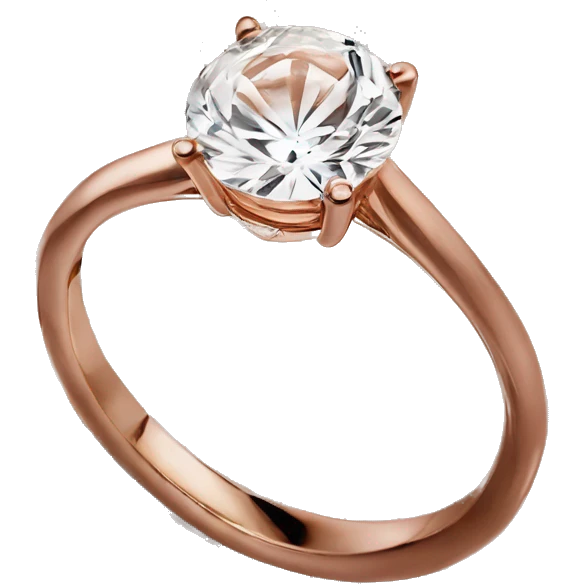 Cartier solitaire engagement ring Roségold  emoji
