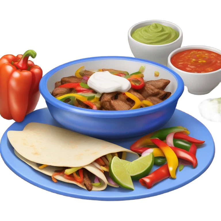 Eating fajitas emoji