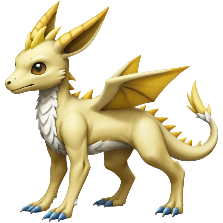 Manectric-Lucio-Cubone-Trico-Draco-Fakémon-hybrid-creature (full body), 4 legs emoji