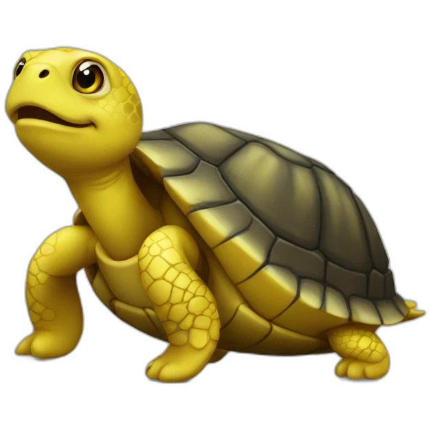 yellow turtle emoji