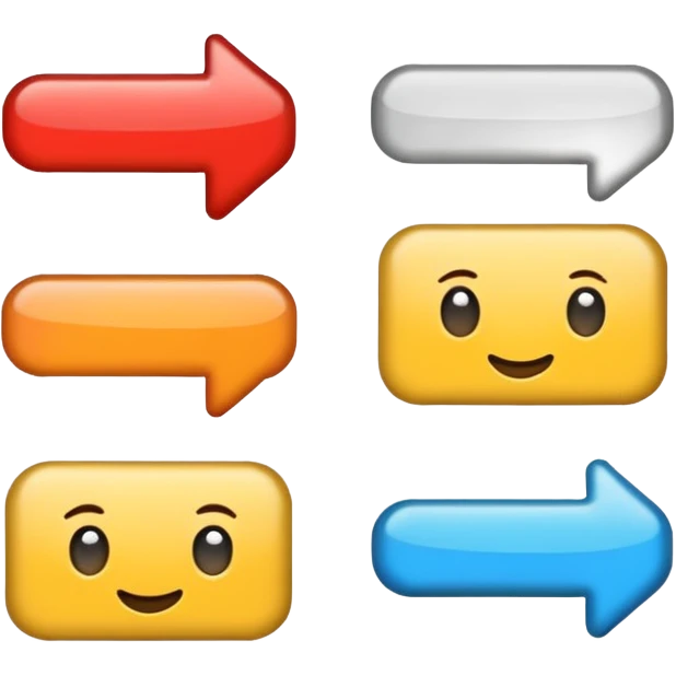 50/50 question emoji