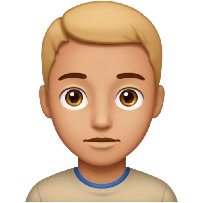 une  personnetournée de 3/4
 emoji
