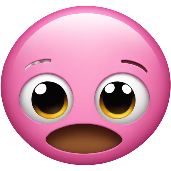a pink spider poop emoji emoji