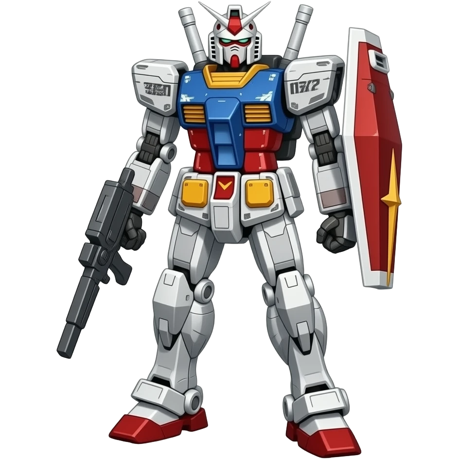 Iron man crossover Gundam emoji
