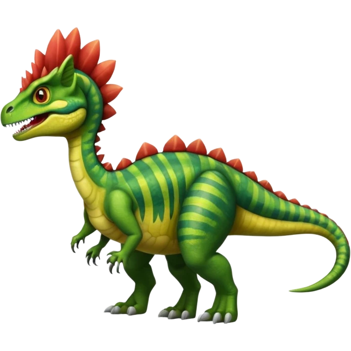 Dilophosaurus emoji