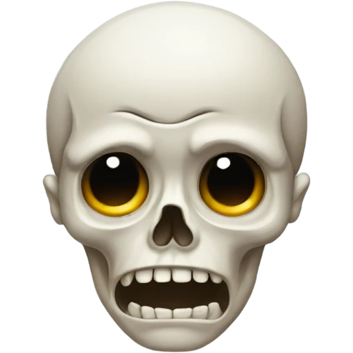 skull crying emoji emoji