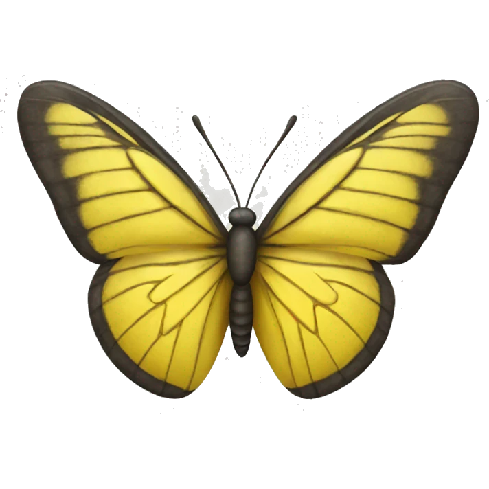 yellow butterfly  emoji