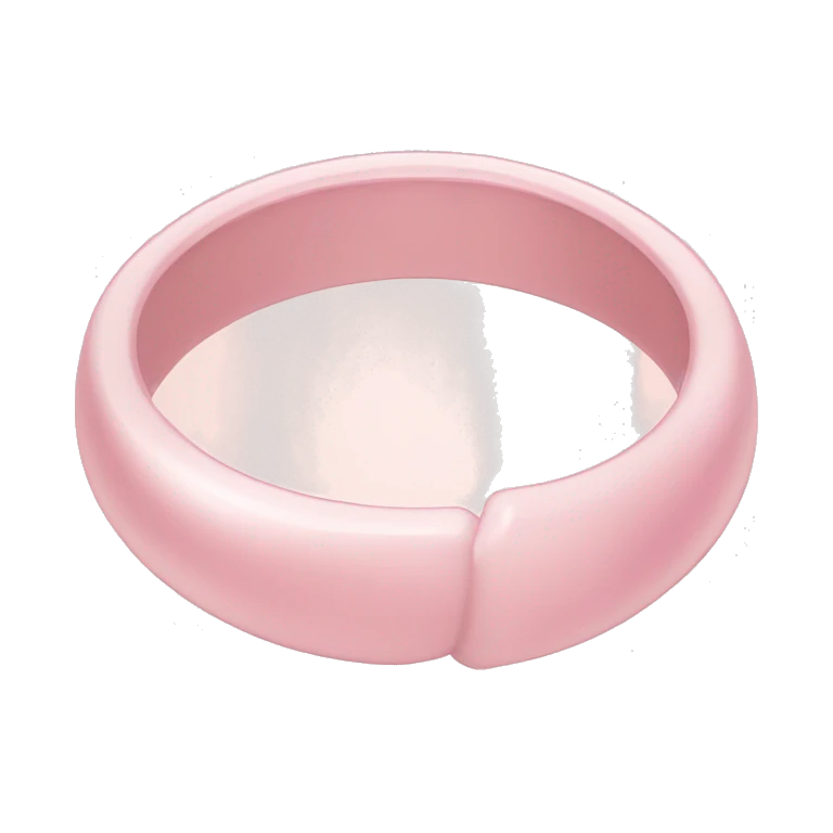 ring soft pink color  emoji
