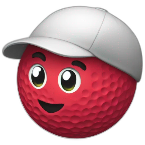 golf 2023 rouge emoji