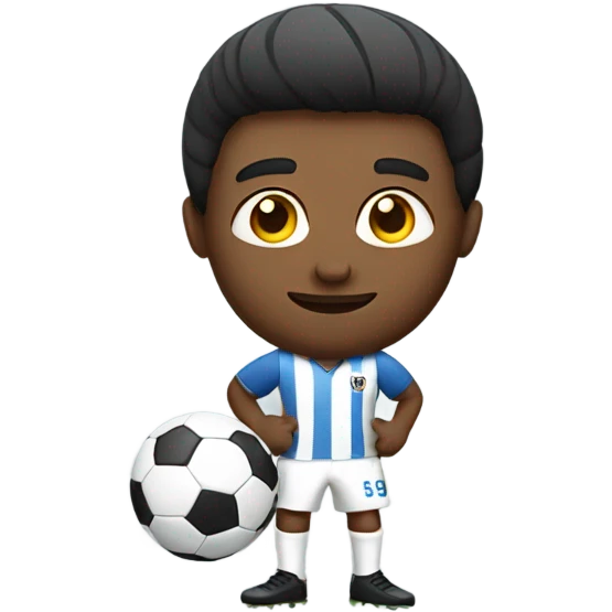guy playing soccer emoji
