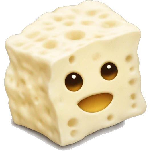 Cheese curd emoji