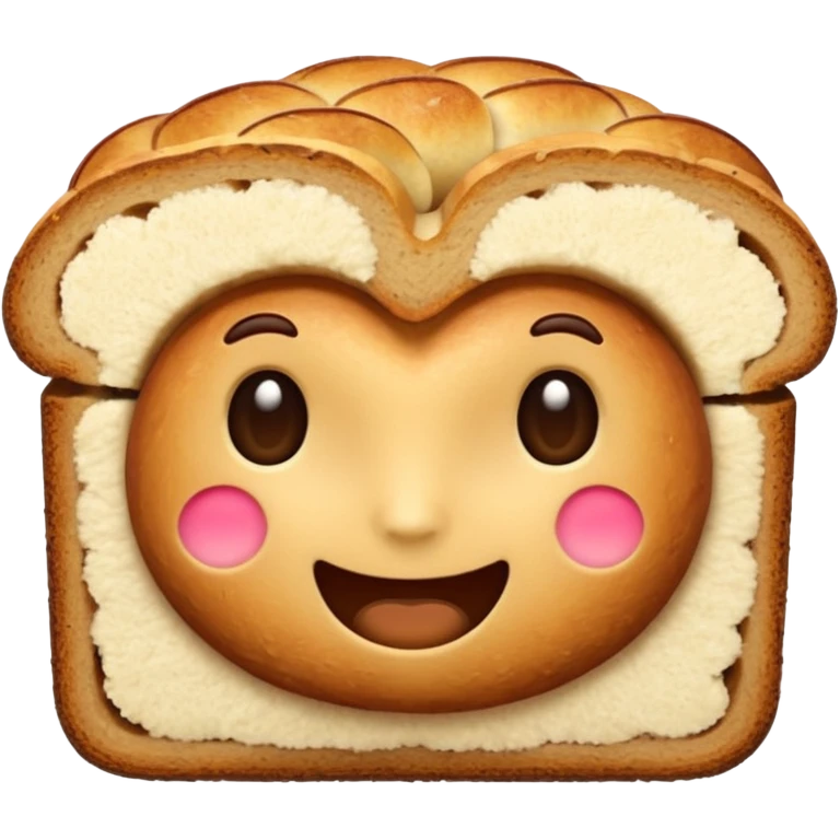 apple bread emoji style emoji