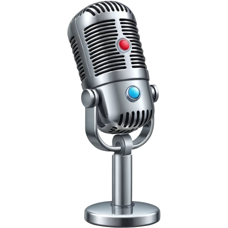 microphone falling emoji
