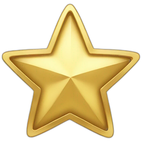gold star coin emoji