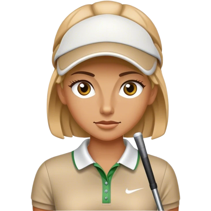 Female golf player emoji
