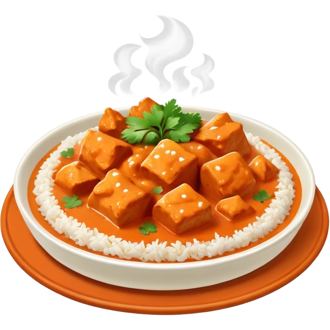 slack emoji indian butter chicken on rice emoji