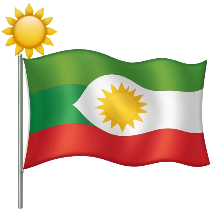 Kurdistan flag emoji