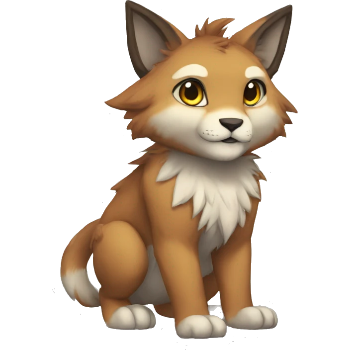 Anthro-Fur-Sona-Fakémon, Full Body emoji