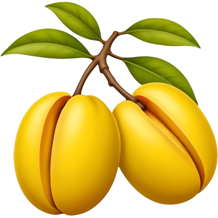 Ackee fruit  emoji
