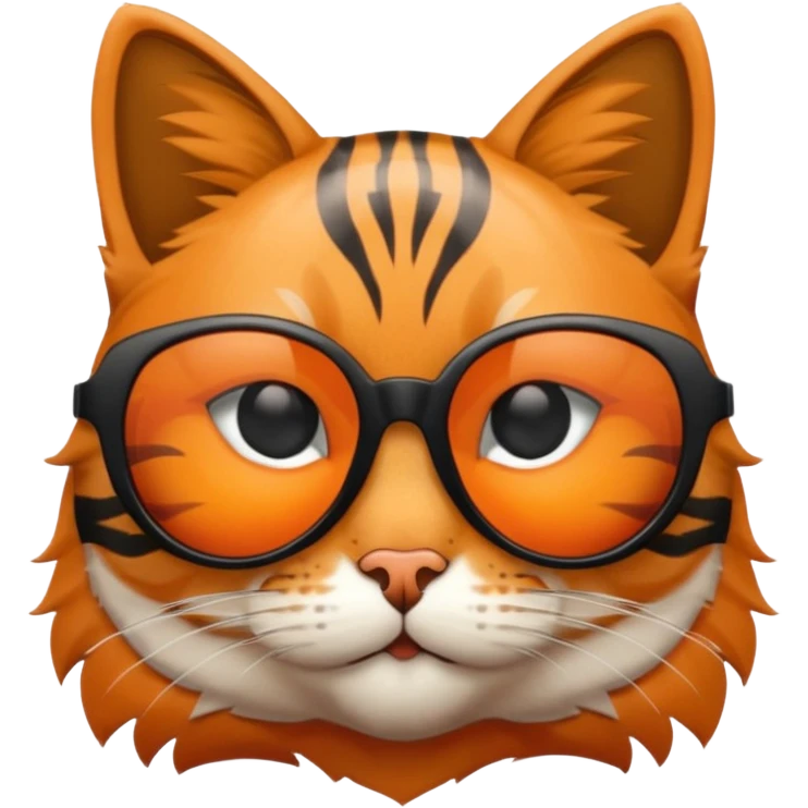 Cat wearing sunglasses emoji