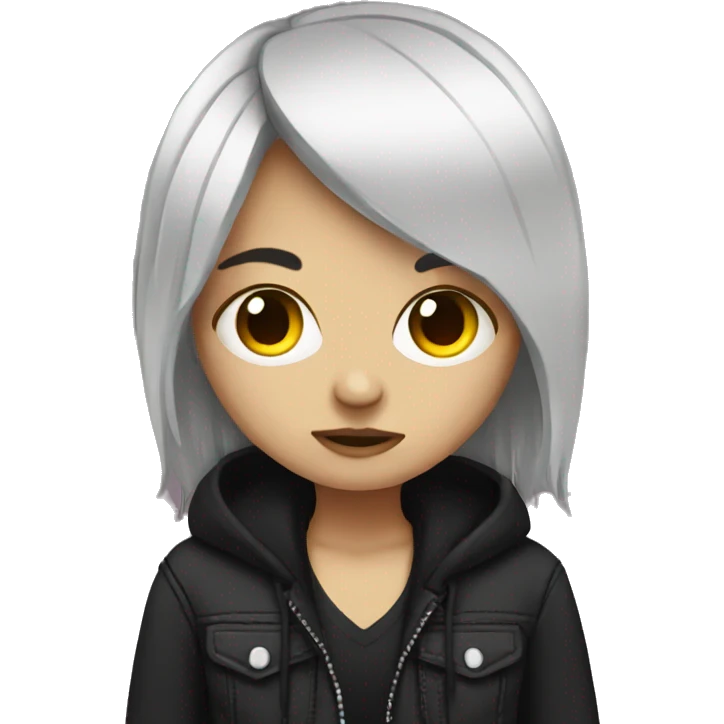 emo girl emoji