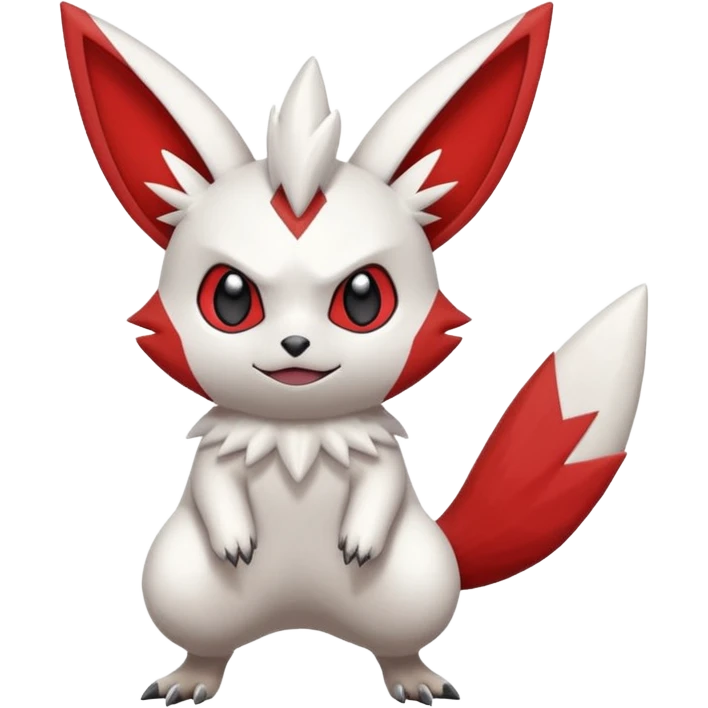 Victini-Pichu-Zangoose-Fakémon-hybrid-creature (full body)  emoji