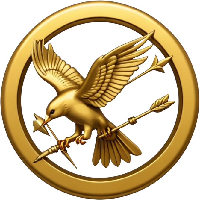 Mockingjay Pin emoji