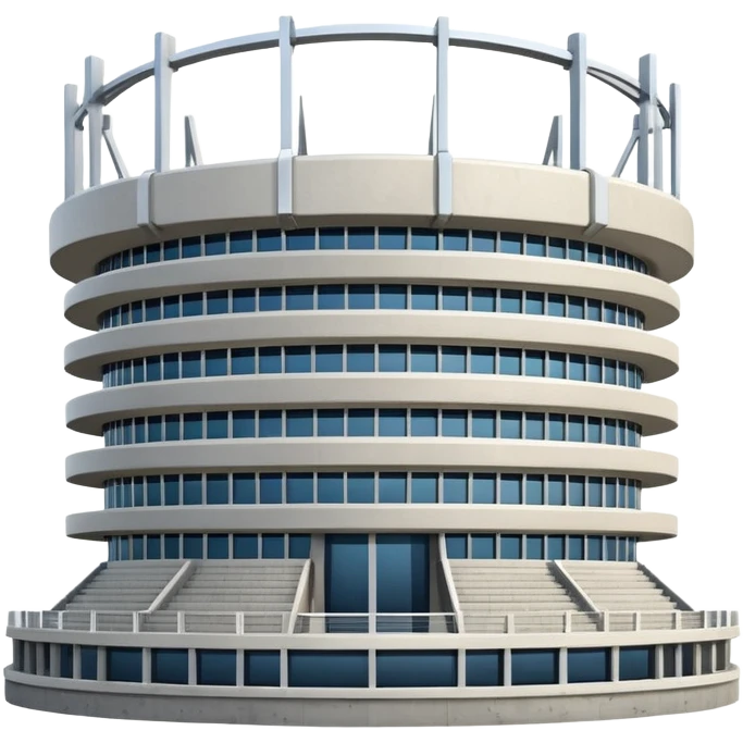 stadium structure. emoji