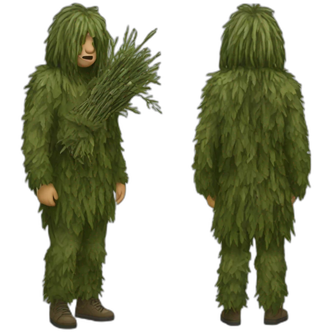 Ghillie  emoji