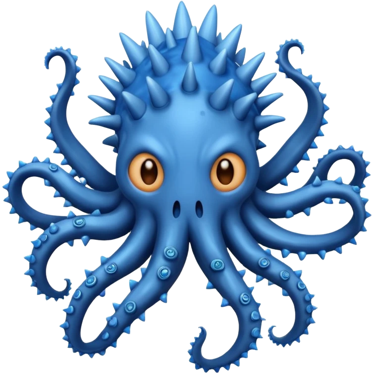 sad virus with many tentacles emoji