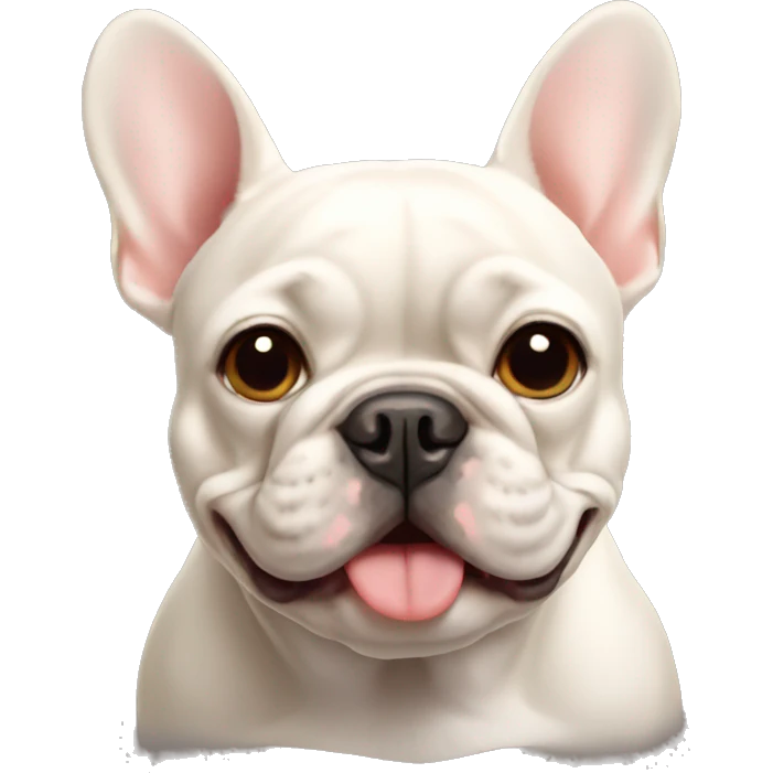 French bulldog emoji