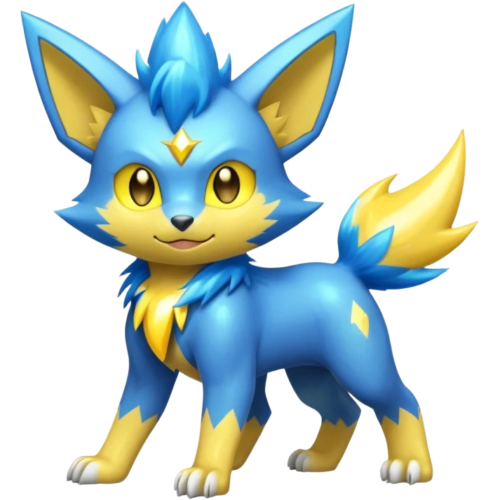  Shiny Sparkly Shinx-Manectric-Fakémon-creature emoji