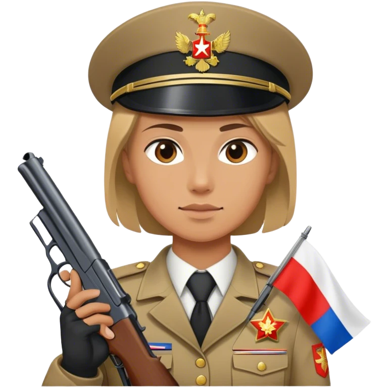 special force with russian flag emoji