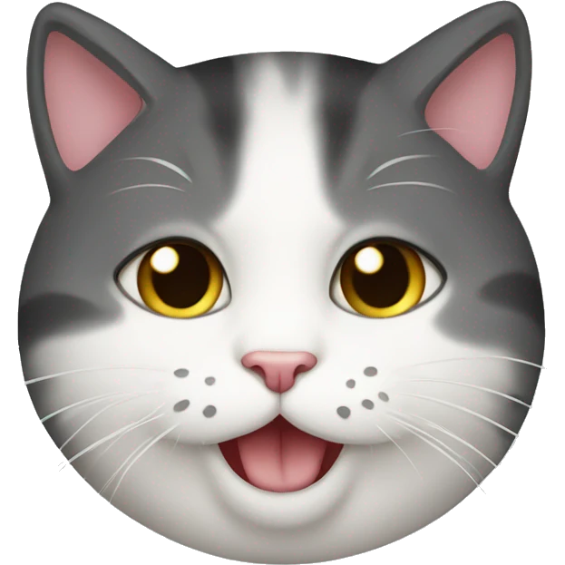 Cat with love emoji