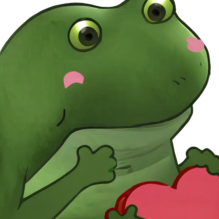 Heart with a Y in it  emoji