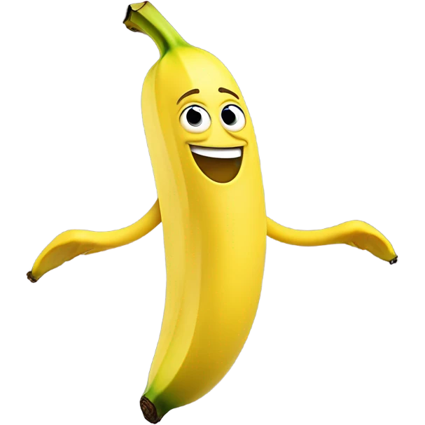 Dancing banana emoji