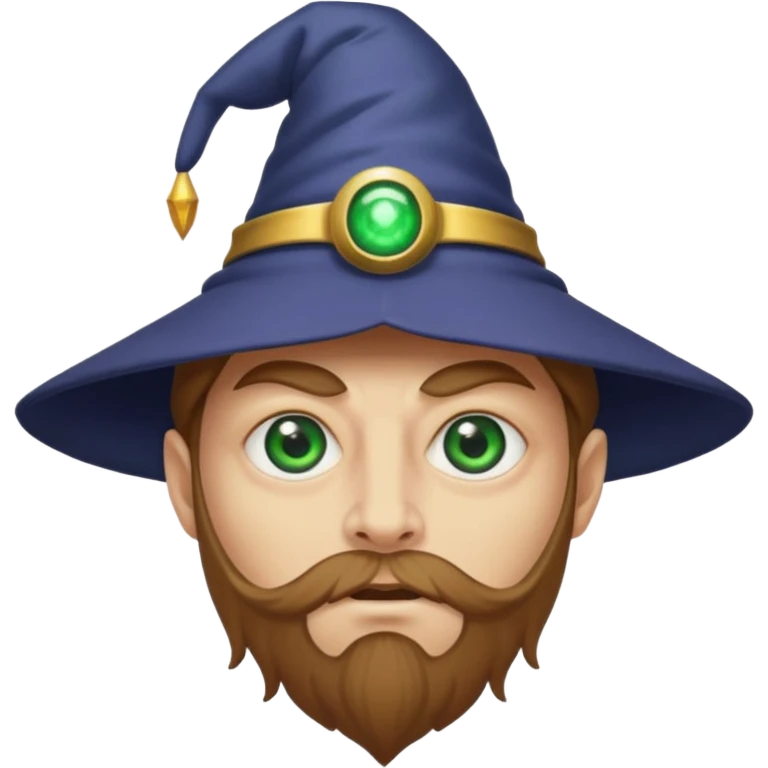 Cyclop with wizard hat emoji