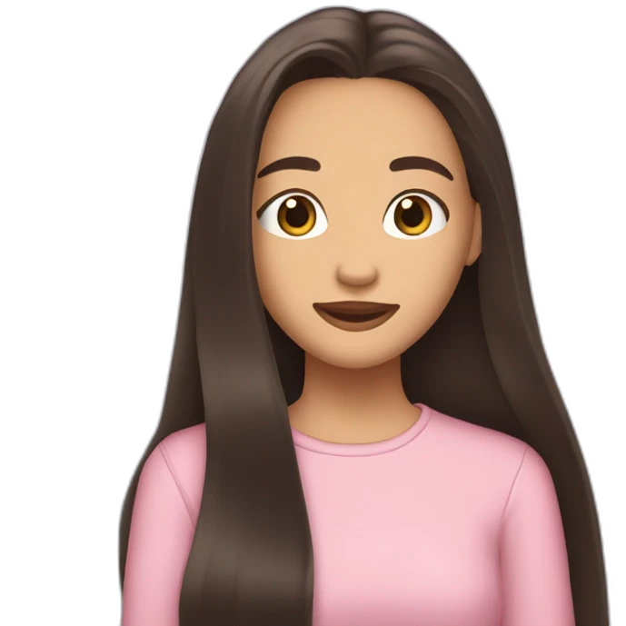 Olivia Rodrigo long hair emoji