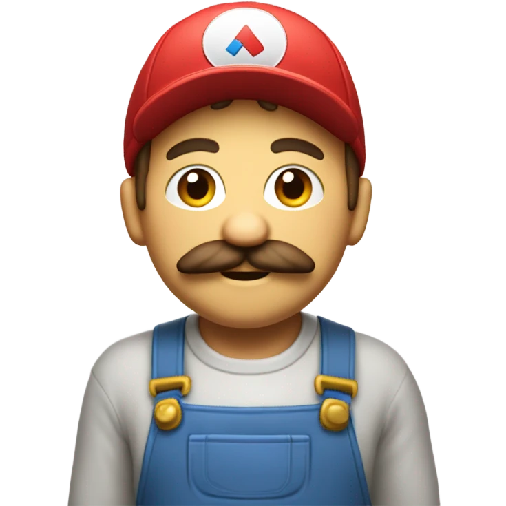 Red Mario emoji