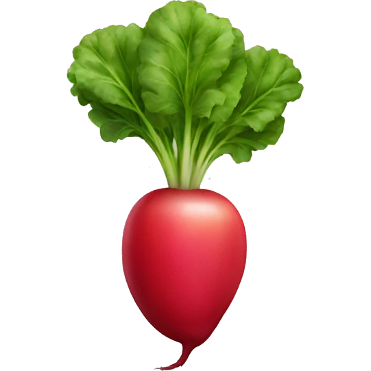 Radish emoji