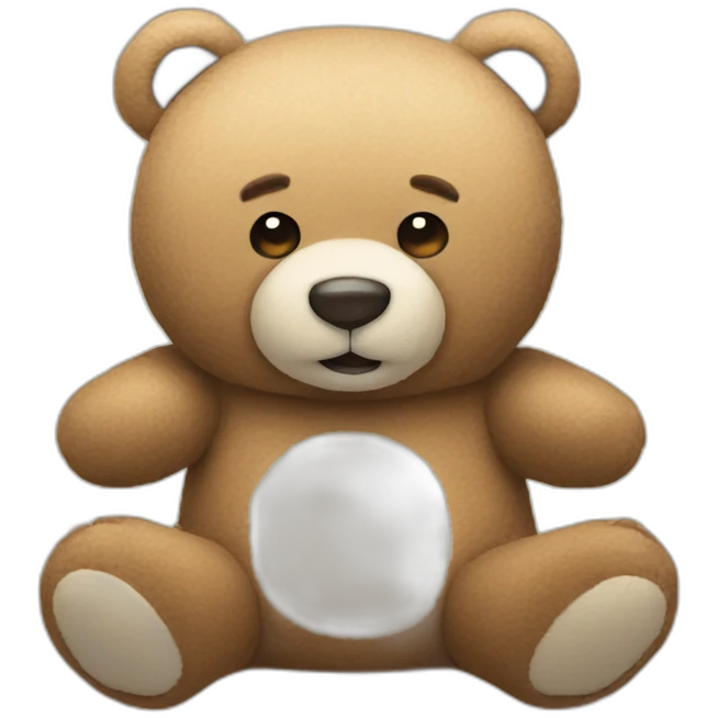 plush bear emoji