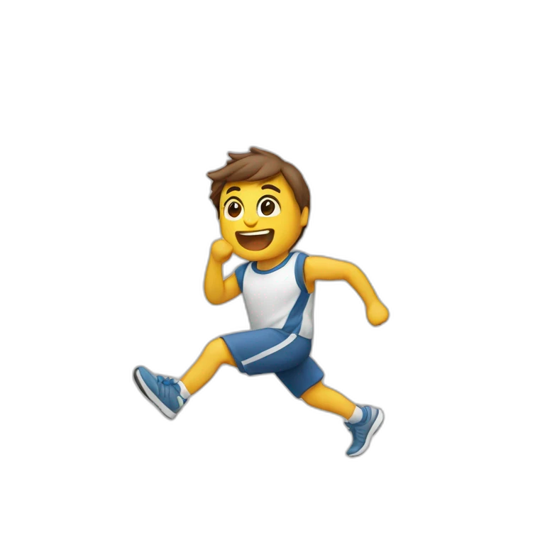 Ir corriendo al retrete emoji