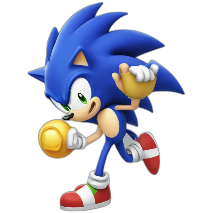 Sonic you are too slow emoji
