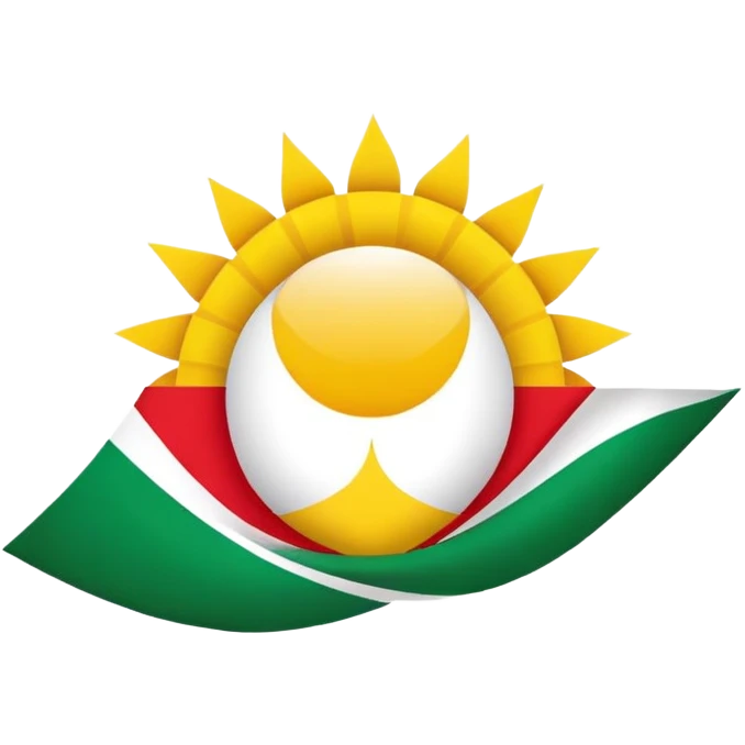 Kurdistan flag  emoji