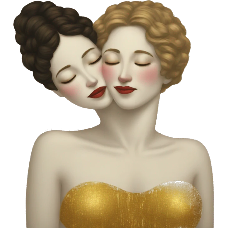 El beso (Klimt) emoji