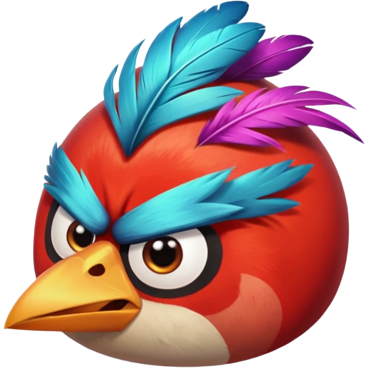 Angry birds r emoji