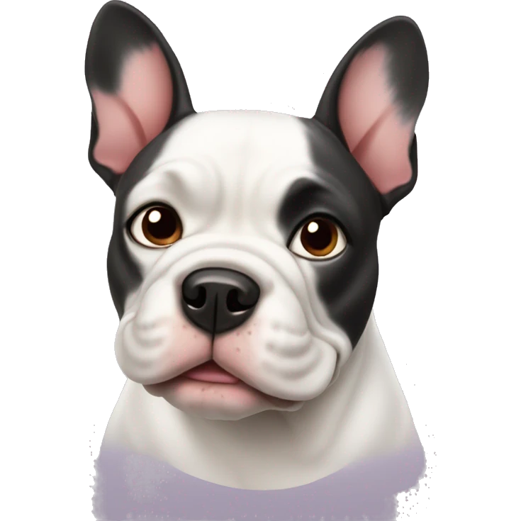 French bull dog  emoji