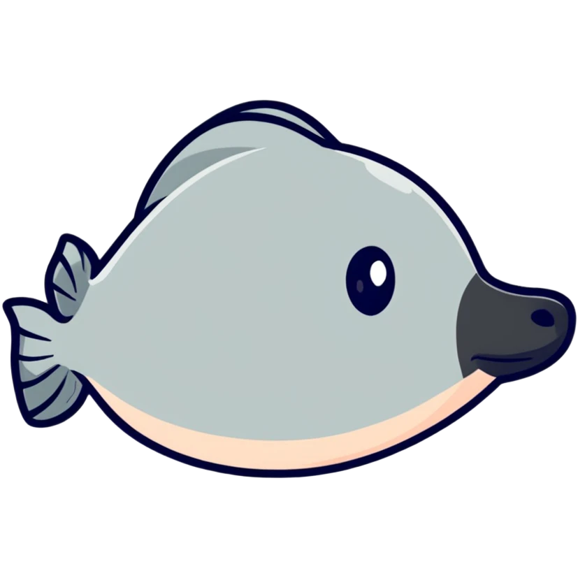 stylized cute nose emoji