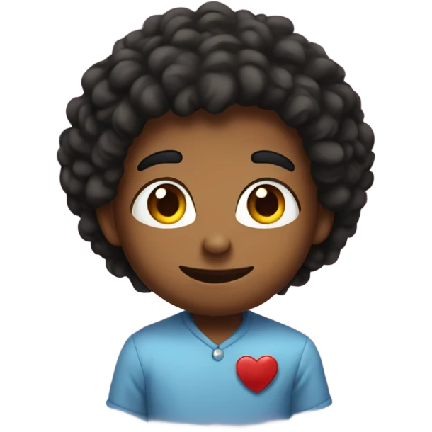 Big heart with CJ in it emoji